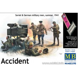 MASTERBOX MB3590 1/35 Accident. Soviet & German military men,