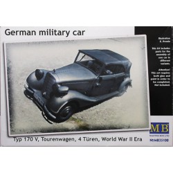 MasterBox MB35100 1/35 German military car Mercedes-Benz 170 V Typ WWII
