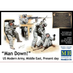 MASTERBOX MB35170 1/35 Man Down! U.S. Modern Army,Middle east