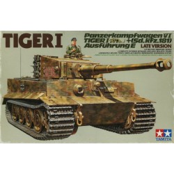 TAMIYA 35146 1/35 Panzerkampfwagen VI Tiger I Sd.kfz.181 Ausf. E Late Version