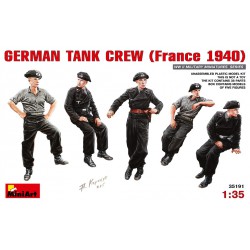 MINIART 35191 1/35 German Tank Crew (France 1940)
