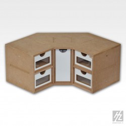 HOBBY ZONE HZ-OM03 Corner Drawers Module