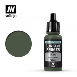 VALLEJO 70.612 Surface Primer NATO  Green Color 17 ml.