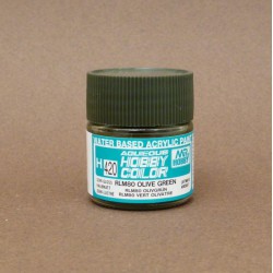MR. HOBBY H420 Aqueous Hobby Colors (10 ml) RLM80 Olive Green
