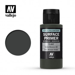 VALLEJO 73.607 Surface Primer U.K. Bronze Green Color 60 ml.