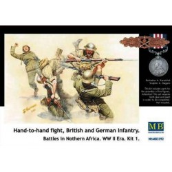 MASTERBOX MB3592 1/35 Hand-to-Hand fight, Brit. & Germ. infr.