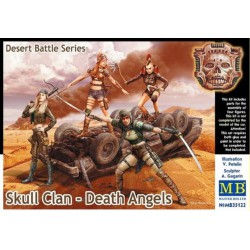 MASTERBOX MB35122 1/35 Skull Clan-Death Angels,Desert Battle Se