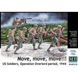 MASTERBOX MB35130 1/35 U.S. soldiers,Operation Overlord peri944