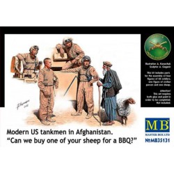MASTERBOX MB35131 1/35 Modern U.S. tankmen in Afghanistan