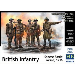MASTERBOX MB35146 1/35 British infantry, Somme battle, 1916
