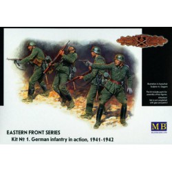 MASTERBOX MB3522 1/35 German Infantry in action 1941-1942 Eastern Front Series Kit No. 1