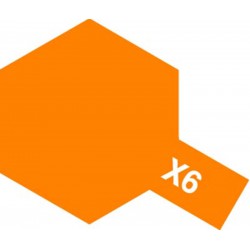 TAMIYA 81006 Peinture Acrylique X-6 Orange Brillant / Orange 23ml