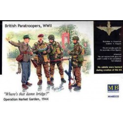 MASTERBOX MB3533 1/35 British Paratroopers WWII Operation Market Garden 1944