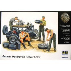 MASTERBOX MB3560 1/35 German Motorcycle repair team