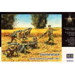 MASTERBOX MB3563 1/35 Counterattack, Soviet infantry, 1941