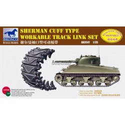 BRONCO AB3547 1/35 Sherman Cuff type workable tracks