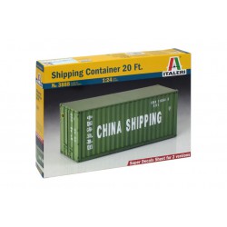 ITALERI 3888 1/24 Shipping Container 20 Ft.