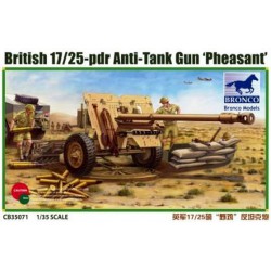 BRONCO CB35071 1/35 British 17/25-pdr Anti-Tank Gun Pheasant