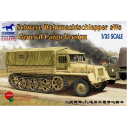 BRONCO CB35172 1/35 Schwere Wehrmachtschlepper sWs General Cargo Version