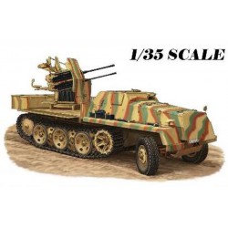 BRONCO CB35213 1/35 sWS w/2 cm Flakvierling 38