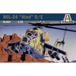 ITALERI 14 1/72 Mil-24 Hind-D Soviet Attack Helicopter