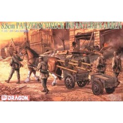 DRAGON 6104 1/35 8.8cm Panzerschreck Infantriekarren