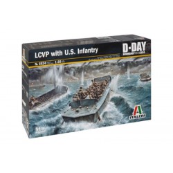 ITALERI 6524 1/35 LCVP with U.S. Infantry