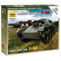 ZVEZDA 6258 1/100 T-60 Soviet Light Tank