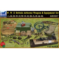 BRONCO AB3567 1/35W.W.II British Airborne Weapon & Equipment Set