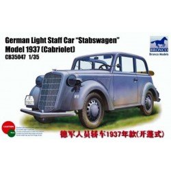 BRONCO CB35047 1/35 German Light Staff Car Stabswagen Mod.1937(Cabriolet)