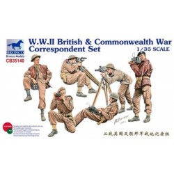 BRONCO CB35140 1/35 W.W.II British & Commonwealth War Correspondent Set