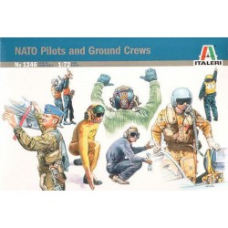 ITALERI 1246 1/72 NATO Pilots and Ground Crews