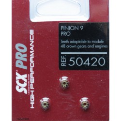 SCX 50420 Pinion 9 Pro