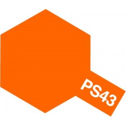 TAMIYA 86043 Peinture Bombe PS-43 Orange Translucide / Translucent Orange