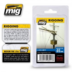 AMMO BY MIG A.MIG-8017 Rigging Super Fine 0,02mm 2 Meters