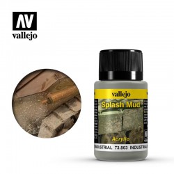 VALLEJO 73.803 Weathering Effects Industrial Spalsh Mud Splash Mud 40 ml.