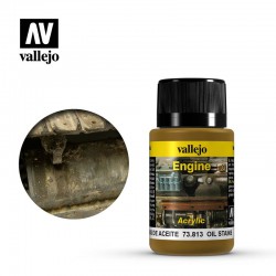 VALLEJO 73.813 Weathering Effects Oil Stains Engine Effects 40 ml.