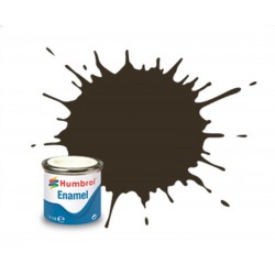 HUMBROL Enamel 10 SERVICE BROWN 14ml GLOSS