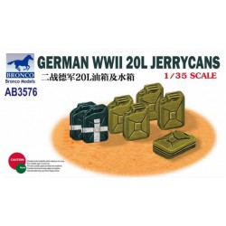 BRONCO AB3576 1/35 German World War 2 20ltr jerry cans
