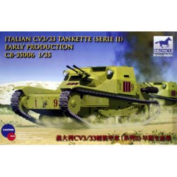 BRONCO CB35006 1/35 Italian CV3/33 Tankette (Serie II) Early Production