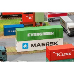 FALLER 180846 HO 1/87 40' Hi-Cube Container EVERGREEN