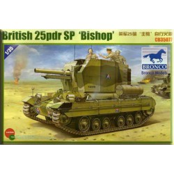 BRONCO CB35077 1/35 British 25pdr SP 'Bishop'