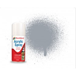 HUMBROL AD6165 Peinture Spray 165 Gris Mer Moyen Satiné – Medium Sea Grey Satin 150ml