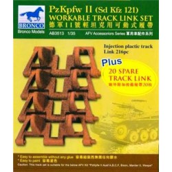 BRONCO AB3513 1/35 PzKpfw II (Sd Kfz 121) Workable Track Link Set