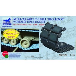 BRONCO AB3522 1/35 M1A1/A2 MBT T-158LL 'Big Foot' Workable Track Link Set