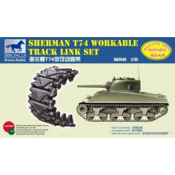 BRONCO AB3545 1/35 Sherman T74 Workable Track Link Set