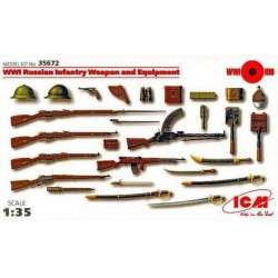 ICM 35672 1/35 WWI Russian Infantry W&E