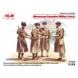 ICM 35565 1/35 Moroccan Goumier Rifles(1943)(4figures)