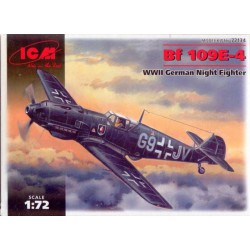 ICM 72134 1/72 Bf-109E-4 Night Fighter