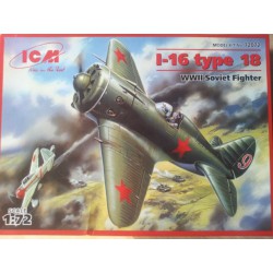 ICM 72072 1/72 Polikarpov I-16 Typ 18